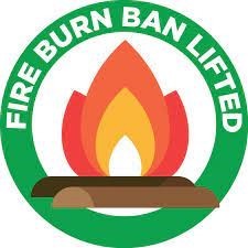 Burn Ban Lifted